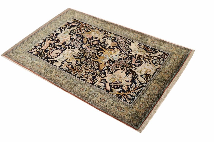 ghom-seidenteppich-208x140-cm-handgeknupft-luxurios-elegant-2 Ghom Seidenteppich 208×140 cm – handgeknüpft, luxuriös, elegant