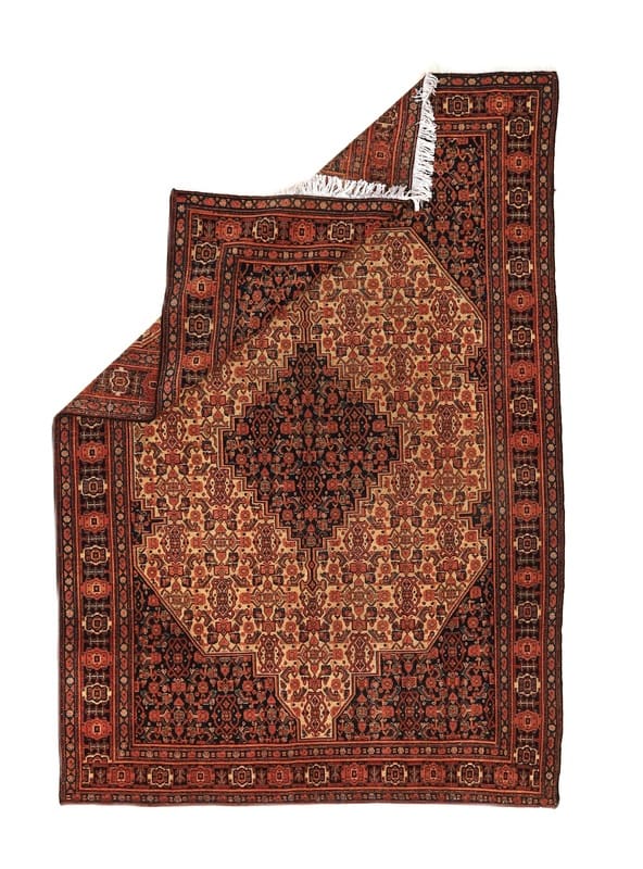 Antiker Perserteppich aus Iran, 190 × 131 cm