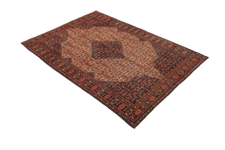 Antiker Perserteppich aus Iran, 190 × 131 cm