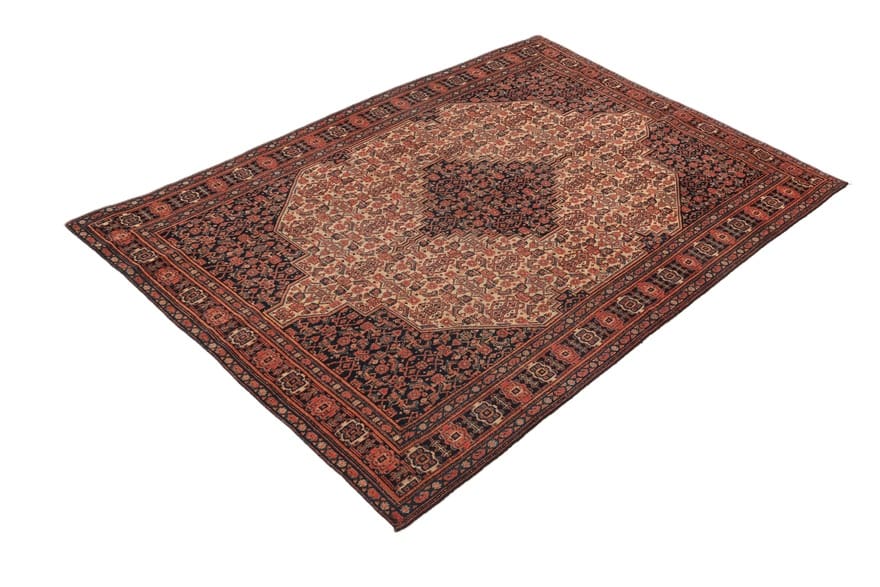 Antiker Perserteppich aus Iran, 190 × 131 cm