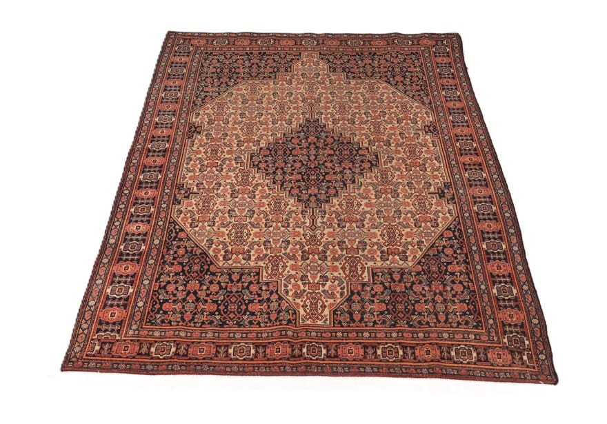 Antiker Perserteppich aus Iran, 190 × 131 cm
