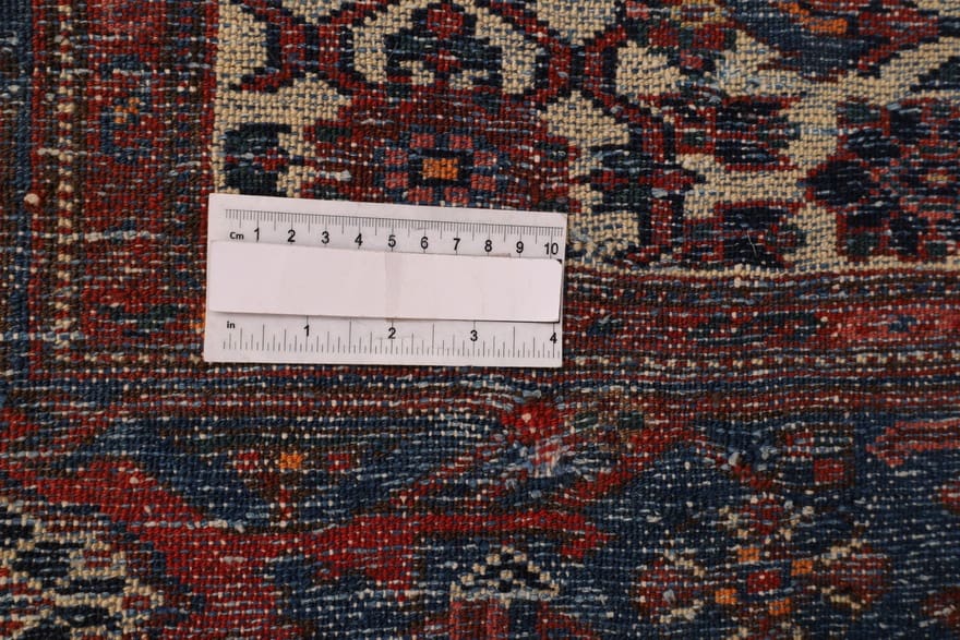 Antiker Zanjan Perserteppich aus Iran, 201 × 128 cm