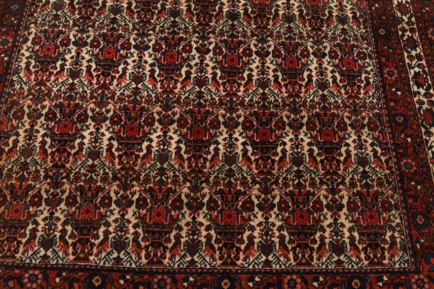 Antiker Perserteppich, 200 × 130 cm, Wolle