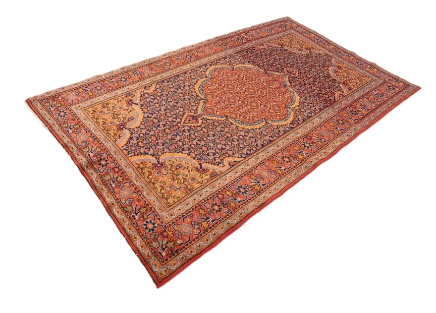 Antiker Perserteppich, 208 × 132 cm, Wolle