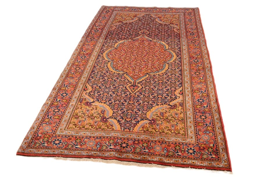Antiker Perserteppich, 208 × 132 cm, Wolle
