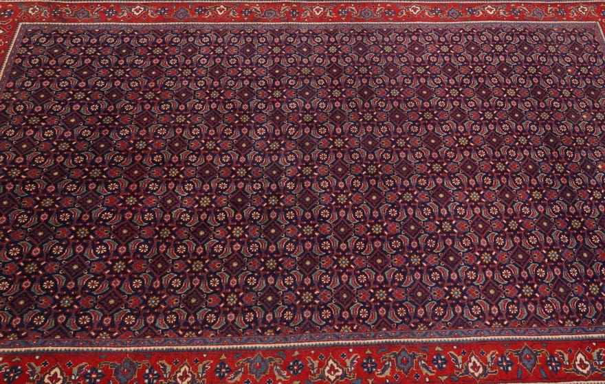 Sarough Farahan Perserteppich aus Iran, 210 × 125 cm