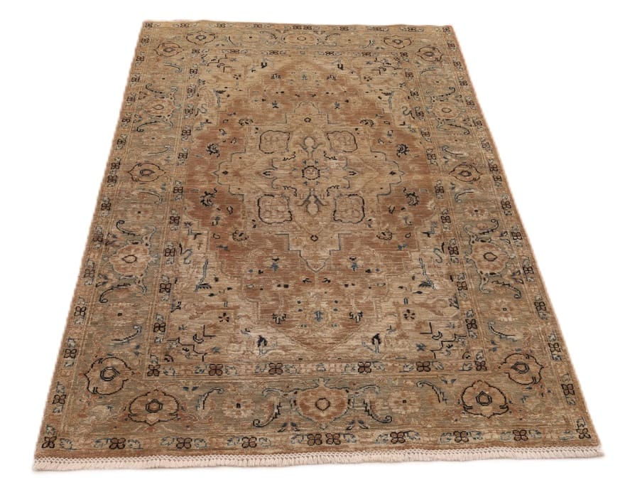 Handgeknüpfter Heriz Ziegler Orientteppich 182 × 121 cm