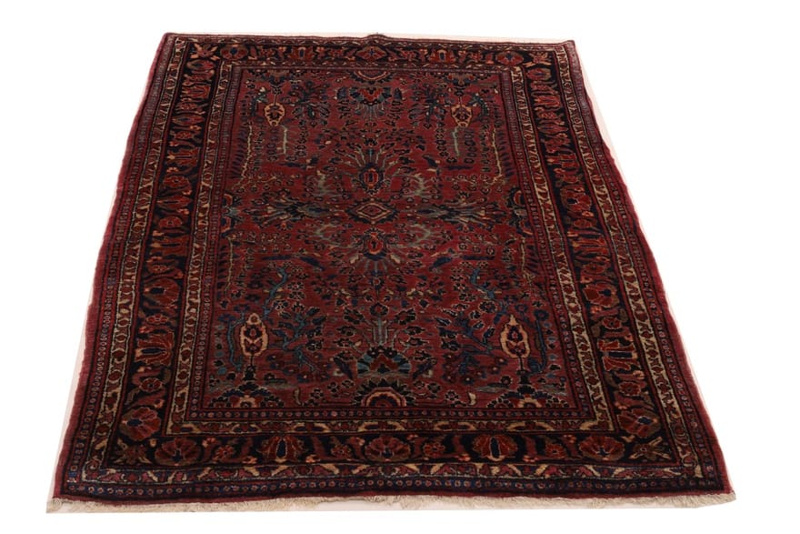 Antiker Sarough Farahan Perserteppich aus Iran, 200 × 130 cm