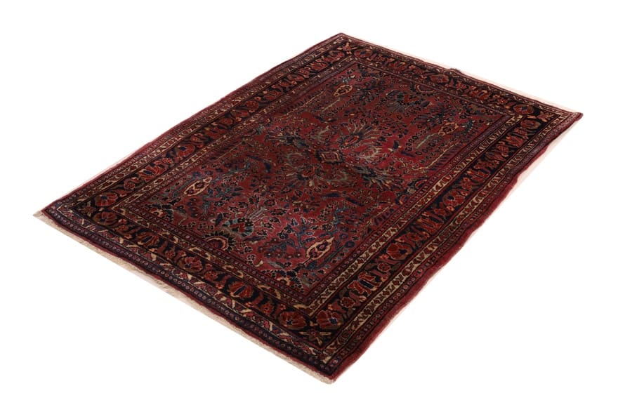 Antiker Sarough Farahan Perserteppich aus Iran, 200 × 130 cm