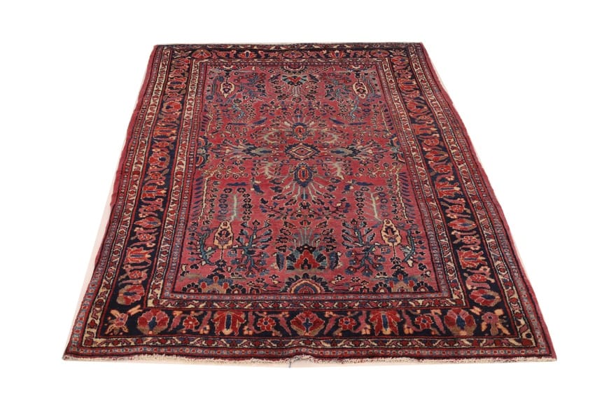 Antiker Sarough Farahan Perserteppich aus Iran, 200 × 130 cm