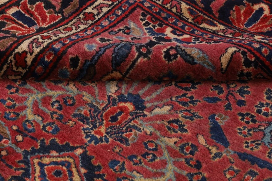 Antiker Sarough Farahan Perserteppich aus Iran, 200 × 130 cm