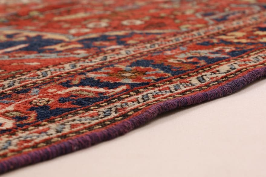 Farahan Perserteppich 194 × 137 cm aus Wolle, handgeknüpft