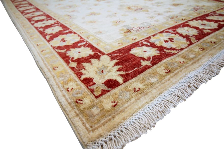 Ziegler Orientteppich 183 × 123 cm aus Wolle, handgeknüpft