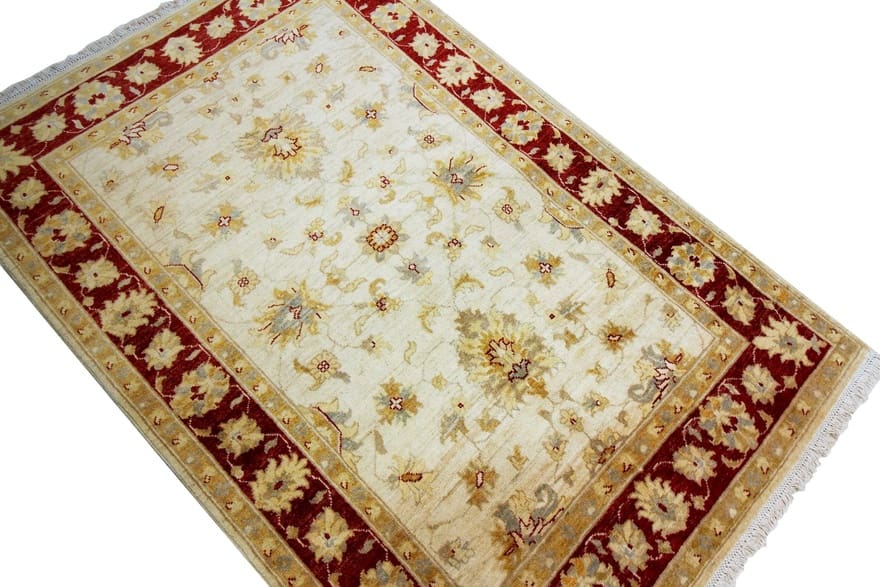Ziegler Orientteppich 183 × 123 cm aus Wolle, handgeknüpft