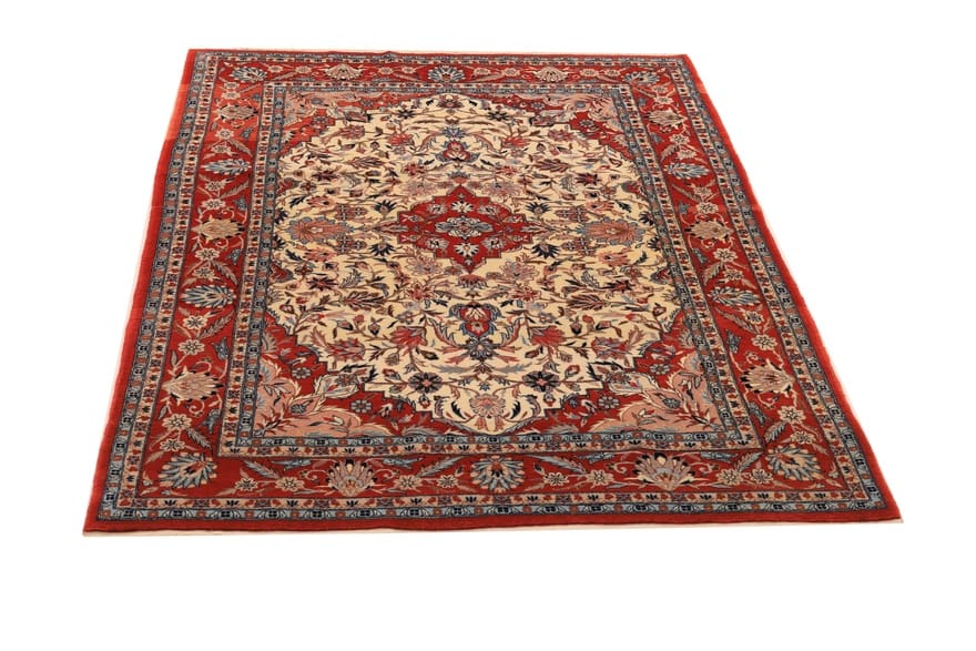Isfahan Teppich aus China, 185 × 125 cm