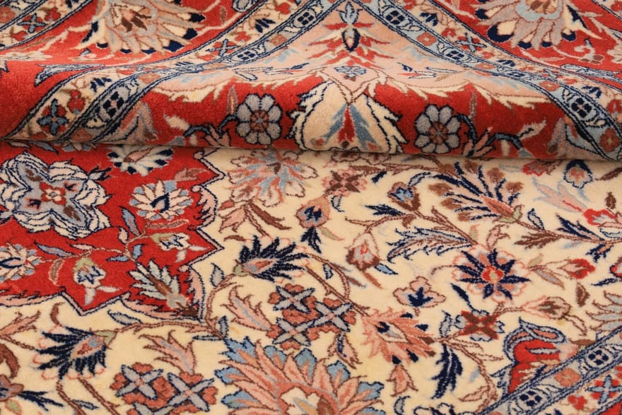 Isfahan Teppich aus China, 185 × 125 cm