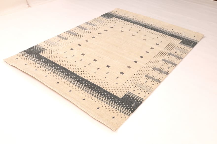 Loribaft Orientteppich 184 × 125 cm aus Wolle, handgeknüpft