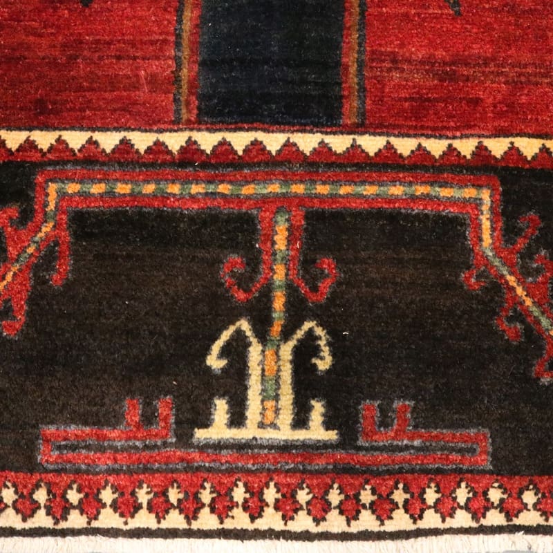 Zanjan Perserteppich aus Iran, 205 × 139 cm