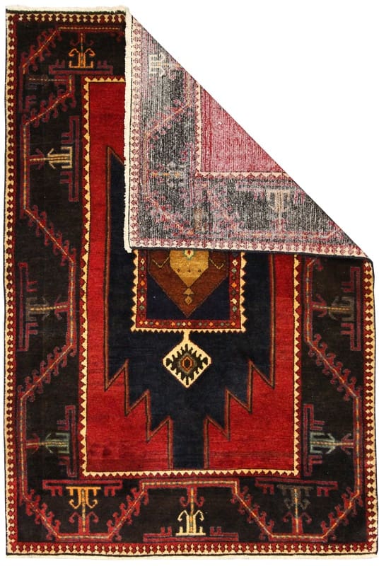 Zanjan Perserteppich aus Iran, 205 × 139 cm