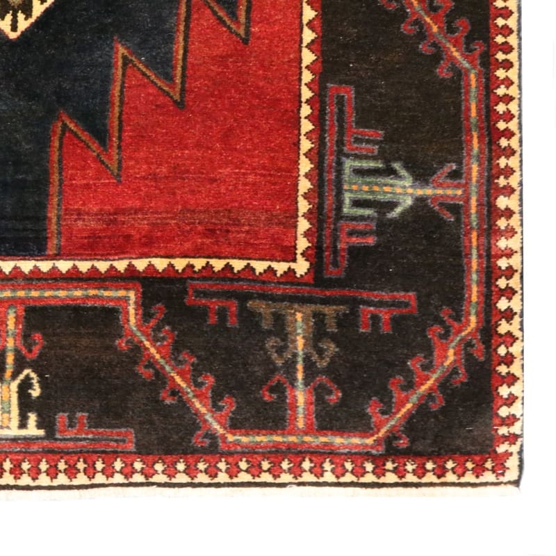 Zanjan Perserteppich aus Iran, 205 × 139 cm