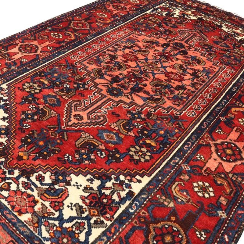 Handgeknüpfter Zanjan Perserteppich 202 × 127 cm