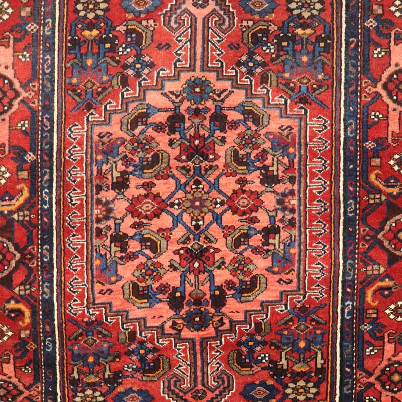 Handgeknüpfter Zanjan Perserteppich 202 × 127 cm