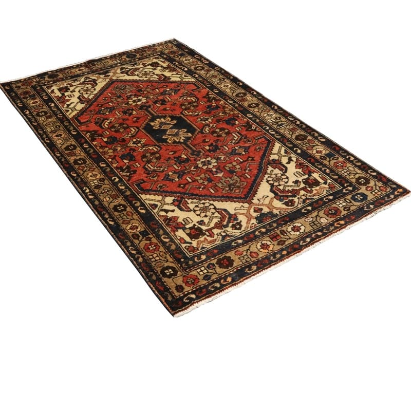 orientteppich-zanjan-211x129-cm-antik-handgeknupft-6 Handgeknüpfter Zanjan Perserteppich, 209 × 128 cm, Wolle