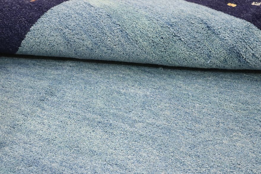 Gabbeh Orientteppich 200 × 140 cm aus Wolle, handgeknüpft