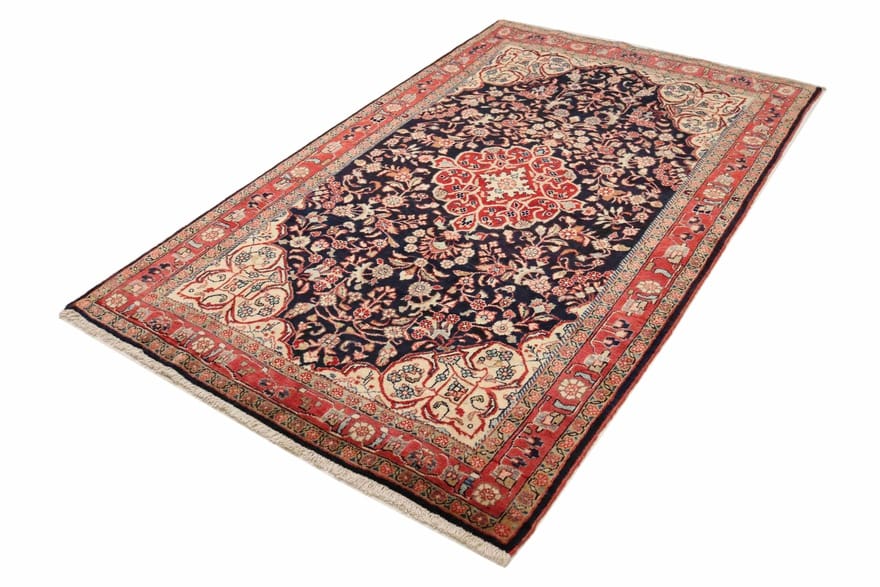 Sarough Farahan Perserteppich 213 × 128 cm aus Wolle, handgeknüpft