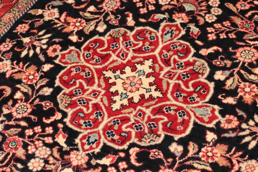 Sarough Farahan Perserteppich 213 × 128 cm aus Wolle, handgeknüpft