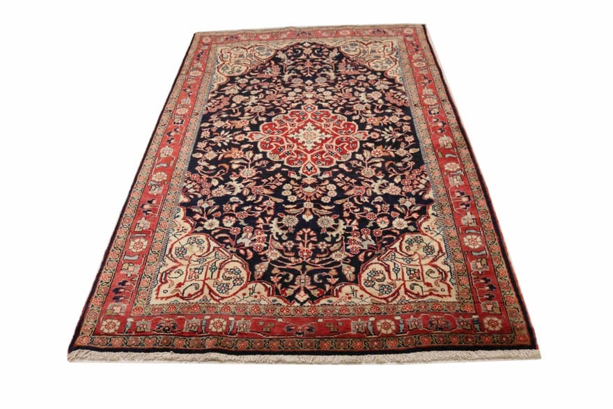 Sarough Farahan Perserteppich 213 × 128 cm aus Wolle, handgeknüpft