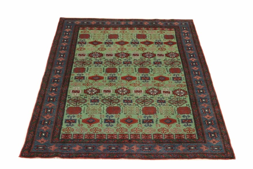 Orientteppich antik, 176 × 130 cm, Wolle
