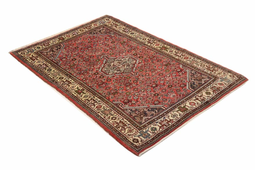 Handgeknüpfter Perserteppich, 209 × 134 cm, Wolle