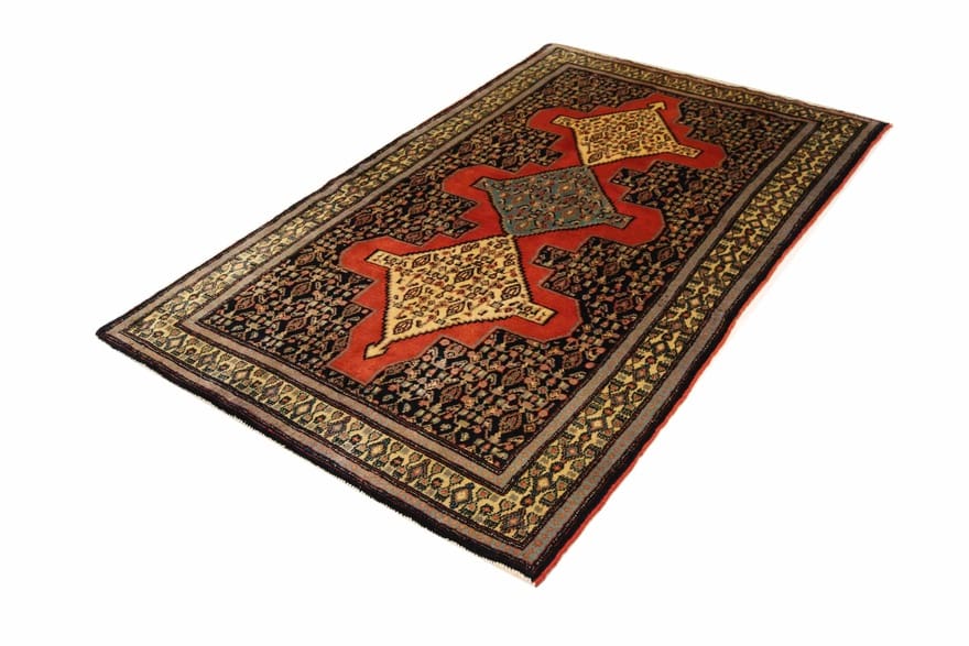 Handgeknüpfter Perserteppich 203 × 126 cm