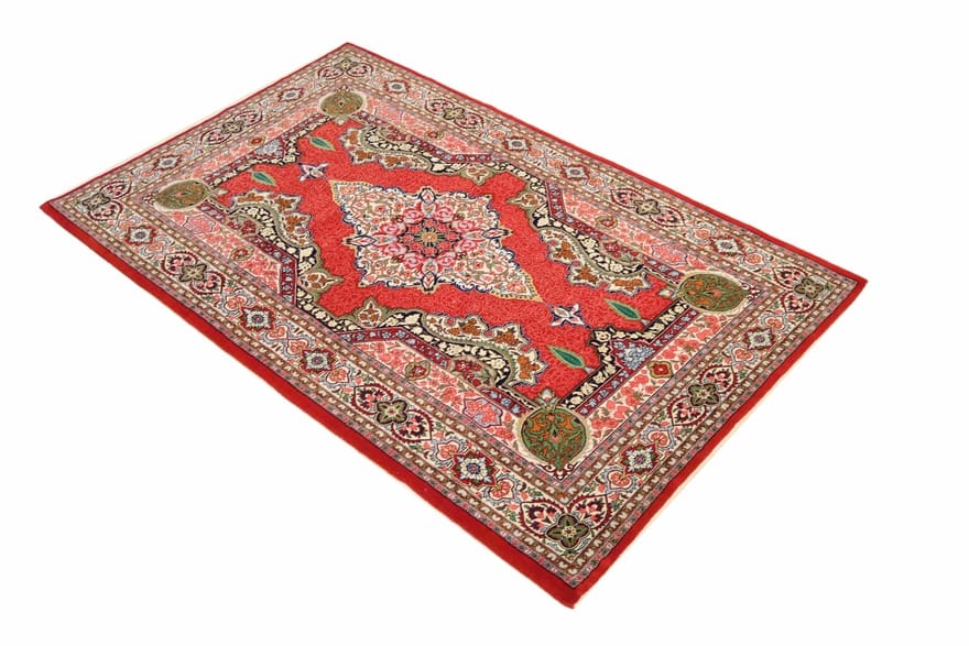 Handgeknüpfter Sarough Farahan Perserteppich, 220 × 137 cm, Wolle