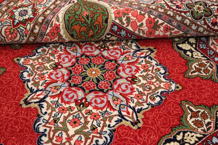 Handgeknüpfter Sarough Farahan Perserteppich, 220 × 137 cm, Wolle