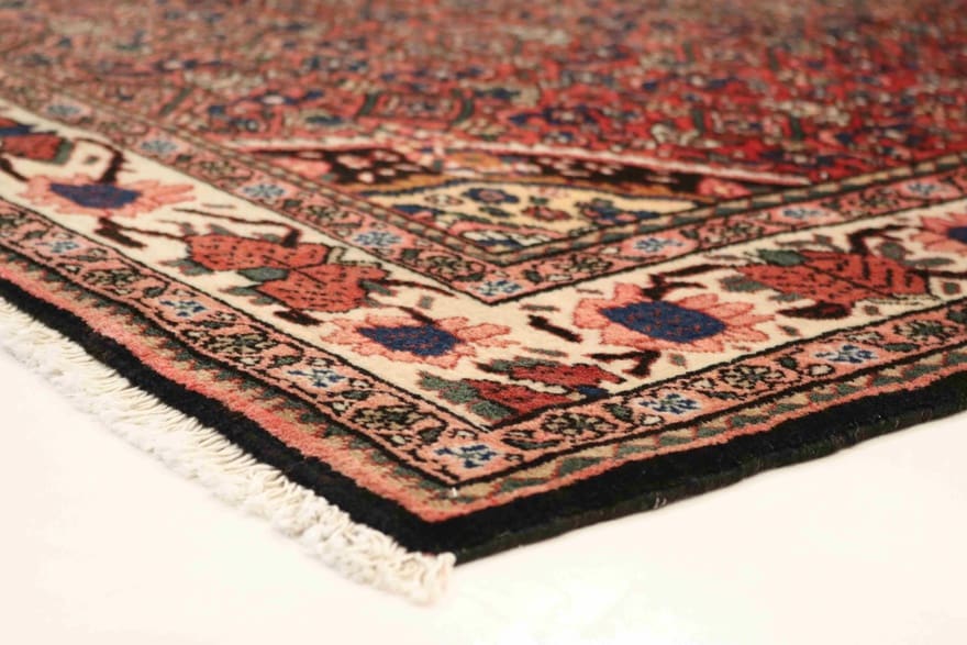 bidjar-teppich-218x128-cm-robust-verschleibfest-handgeknupft-4 Bijar Perserteppich antik, 216 × 127 cm, Wolle