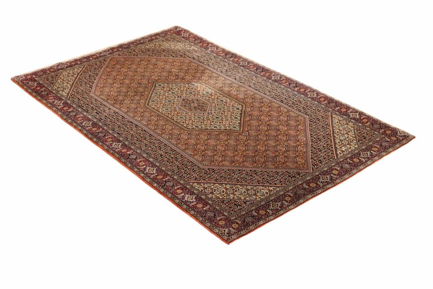 bidjar-teppich-222x135-cm-robust-verschleibfest-handgeknupft-2 Bijar Perserteppich aus Iran, 220 × 134 cm