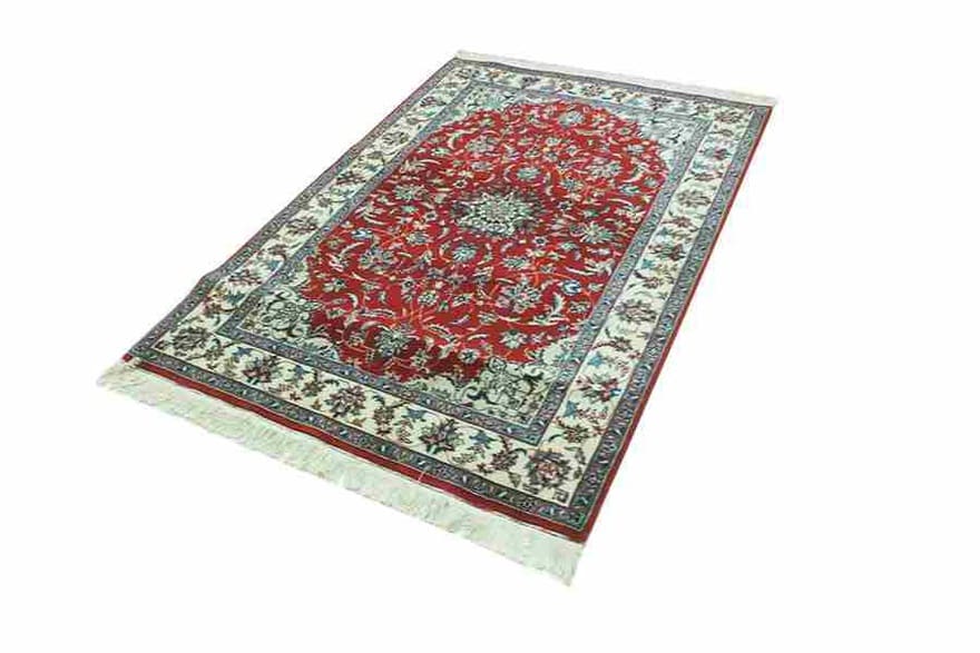 Sarough Farahan Orientteppich 181 × 129 cm aus Wolle, handgeknüpft