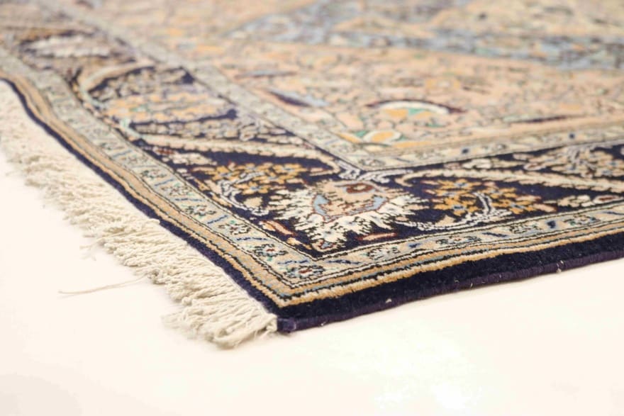 Ghom Perserteppich aus Iran, 213 × 136 cm