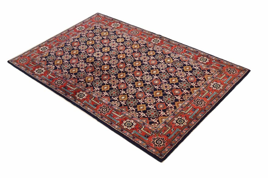 Handgeknüpfter Sarough Farahan Perserteppich, 212 × 139 cm, Wolle