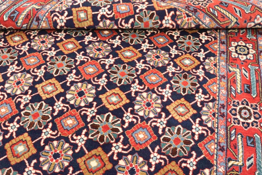 Handgeknüpfter Sarough Farahan Perserteppich, 212 × 139 cm, Wolle