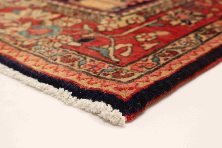 Handgeknüpfter Sarough Farahan Perserteppich, 210 × 132 cm, Wolle