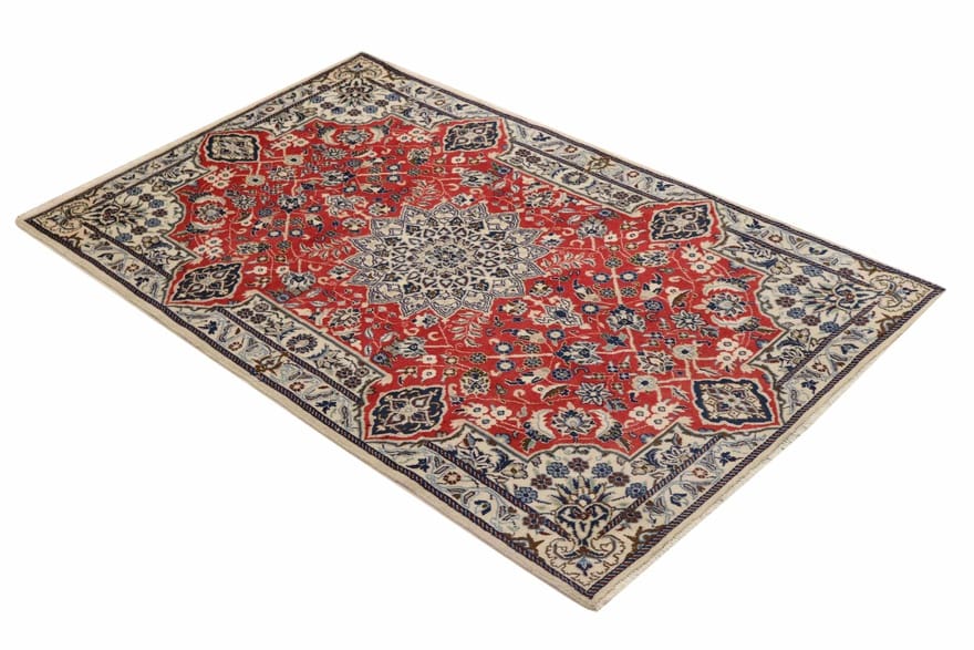 Nain Perserteppich aus Iran, 195 × 115 cm