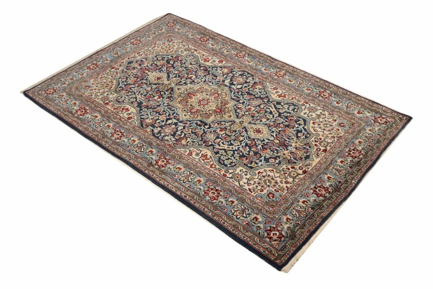 Ghom Perserteppich 215 × 136 cm aus Wolle, handgeknüpft