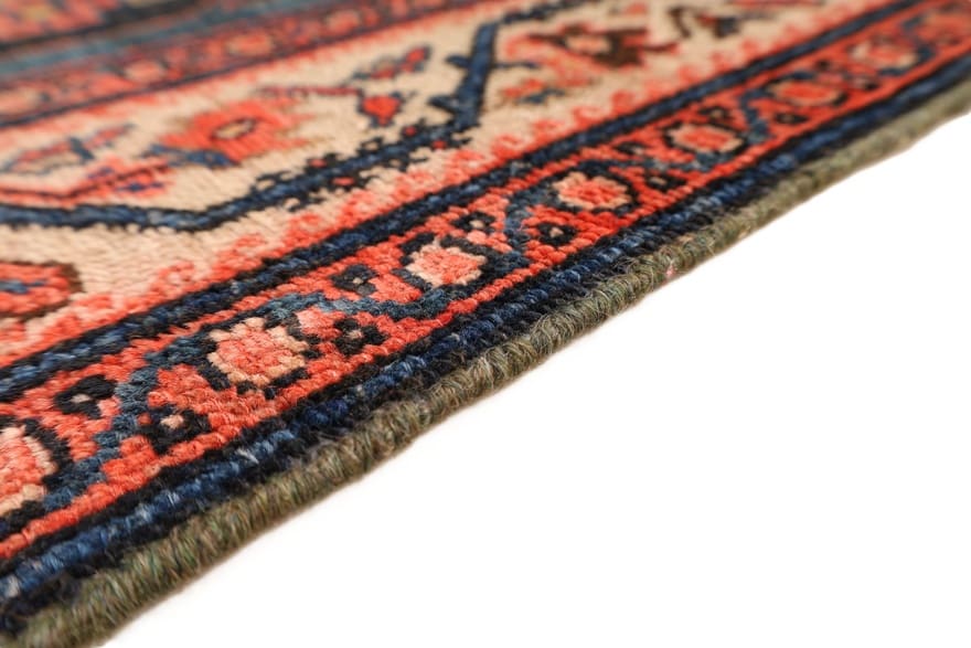 antiker-malayer-orientteppich-203x127-cm-handgeknupft-unikat-3 Malayer Perserteppich 201 × 126 cm aus Wolle, handgeknüpft