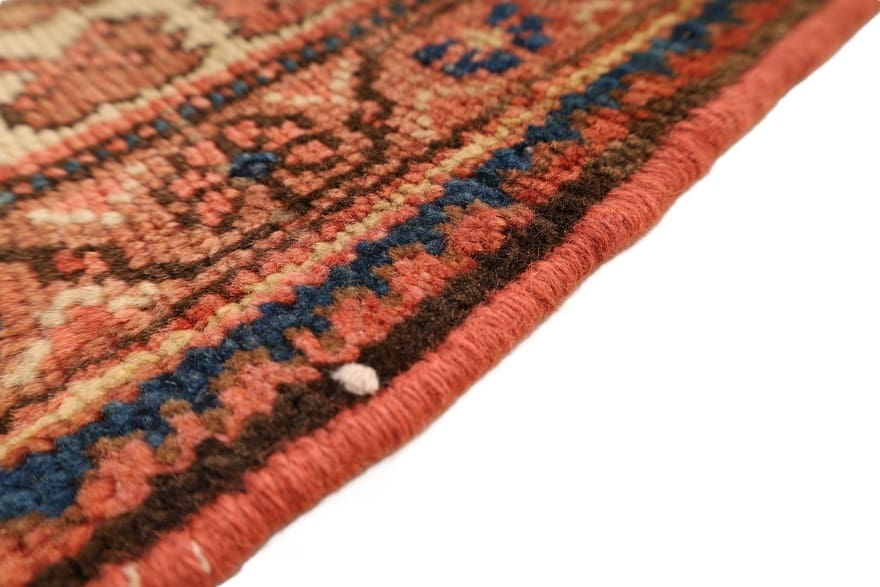 antiker-malayer-teppich-190x131-cm-uber-90-jahre-handgeknupft-3 Handgeknüpfter Malayer Perserteppich 188 × 130 cm