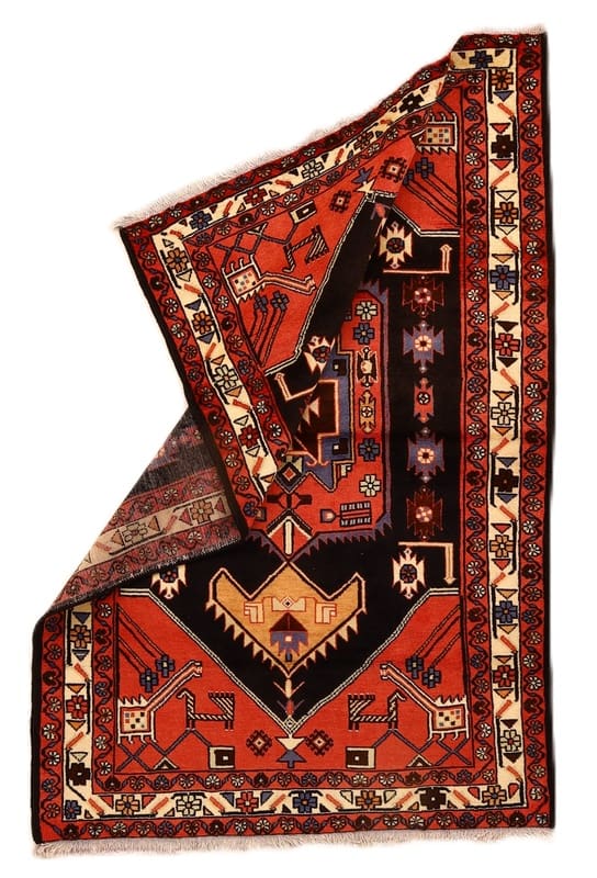 Handgeknüpfter Perserteppich 199 × 130 cm