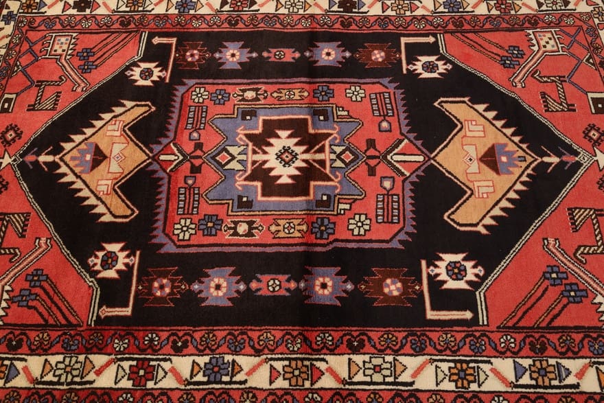 Handgeknüpfter Perserteppich 199 × 130 cm