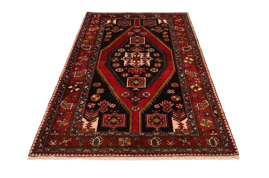 hochwertiger-perserteppich-204x137-cm-160000-knoten-rot-orange-1-5 Perserteppich aus Iran, 202 × 136 cm